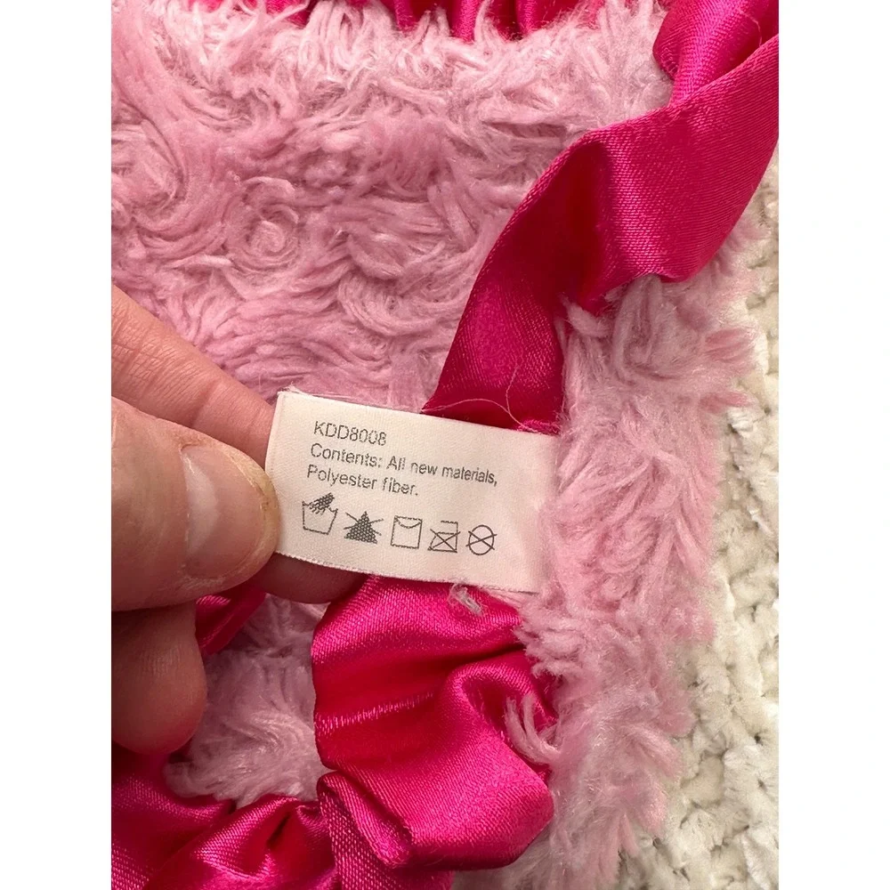 Disney Hallmark Itty Bittys Minnie Mouse Plush Baby Lovey Security Blanket Satin